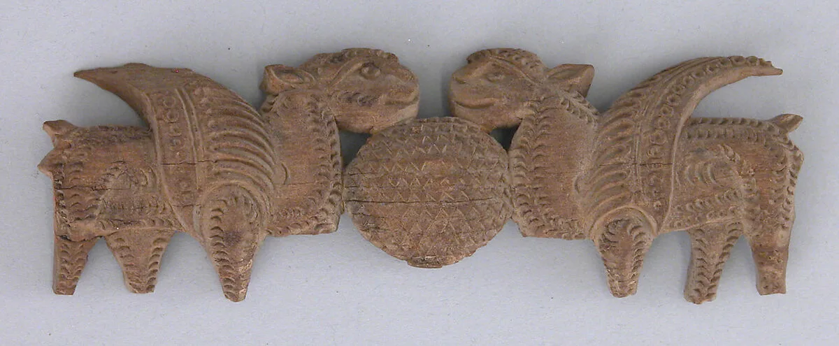 Two Winged Beasts Confronted — Unknown