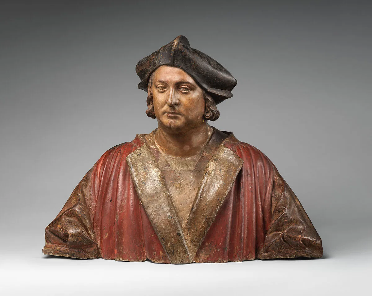 An unknown man, perhaps a Florentine merchant — Pietro Torrigiano