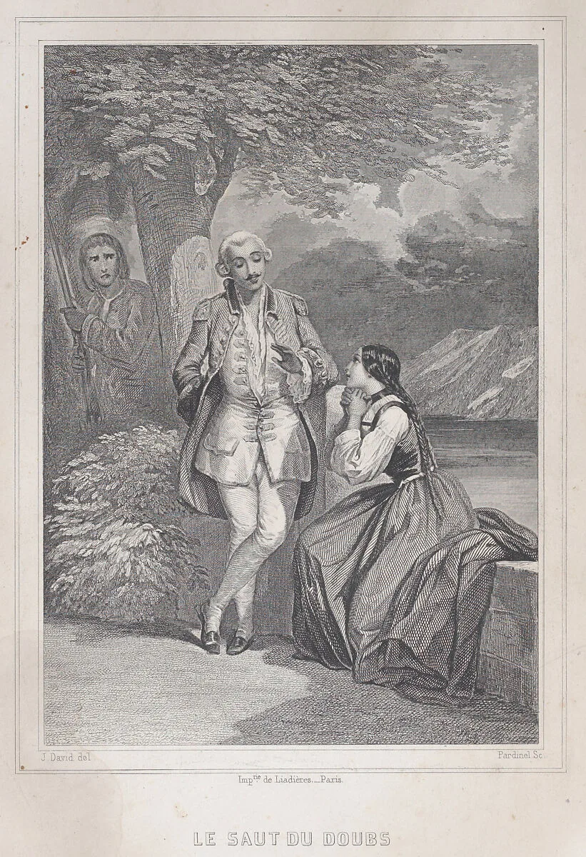The Jumping Doubs (La Saut du Doubs) — Jean Charles Pardinel|Jules David