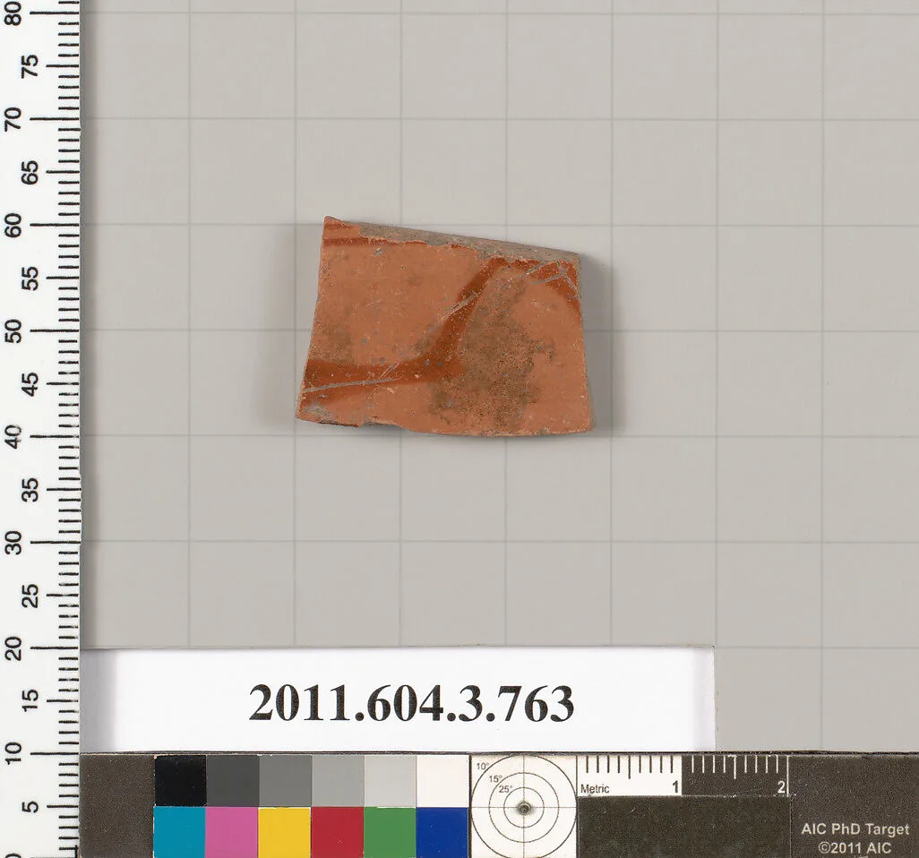 Terracotta fragment of a neck-amphora (jar) — Unknown
