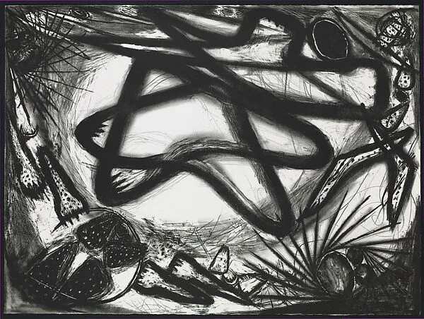 Untitled, Tam 1705 (4/20) — Frank Lobdell|Tamarind Lithography Workshop