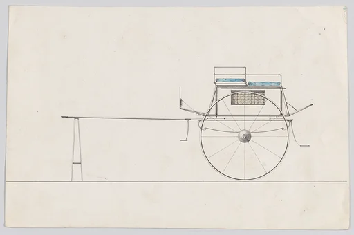 Design for Dog Cart (French?)