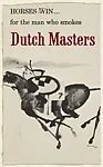 Horses Win...for the man who smokes Dutch Masters, from the Comic Sketches series (T133) to promote Dutch Masters Cigars — Dutch Master Cigars