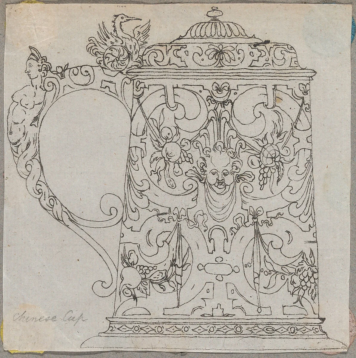 Covered Tankard with 16th century ornament — Paul Flindt