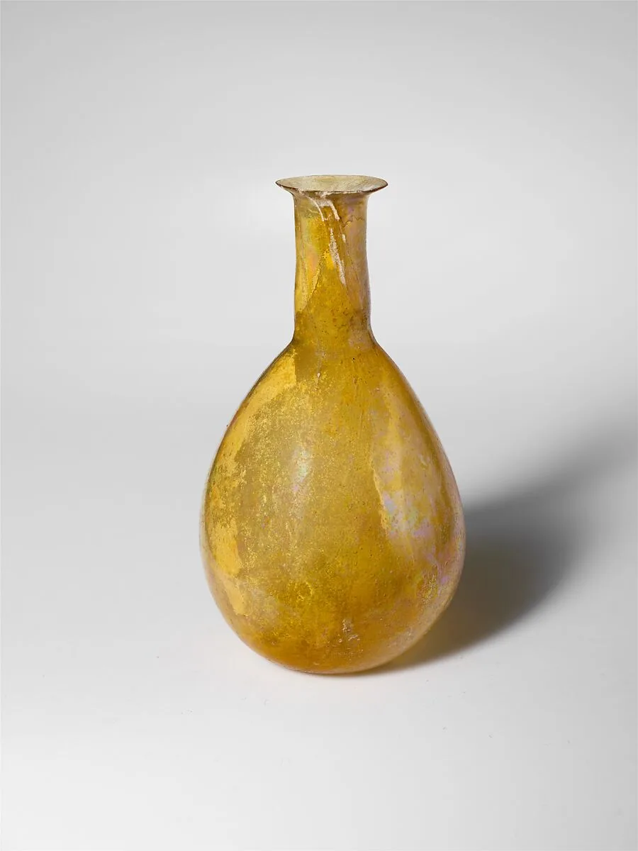 Glass perfume bottle — Unknown