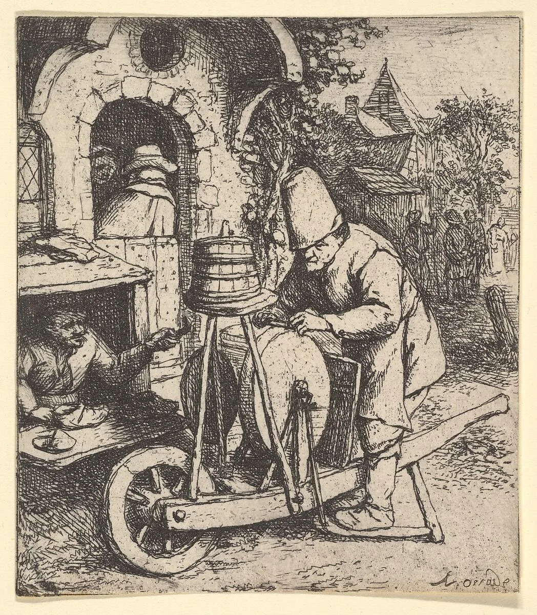The Knifegrinder — Adriaen van Ostade