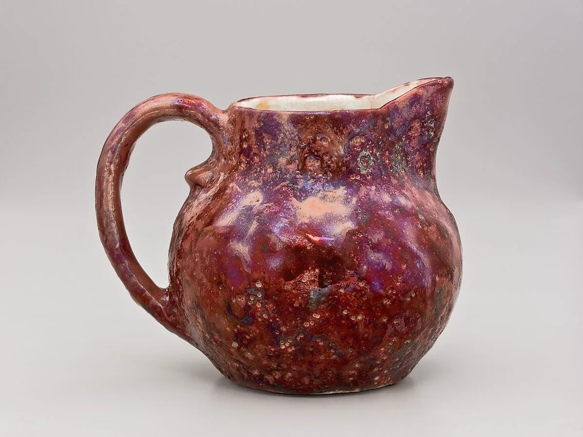 Pitcher — Dedham Pottery|Hugh C. Robertson