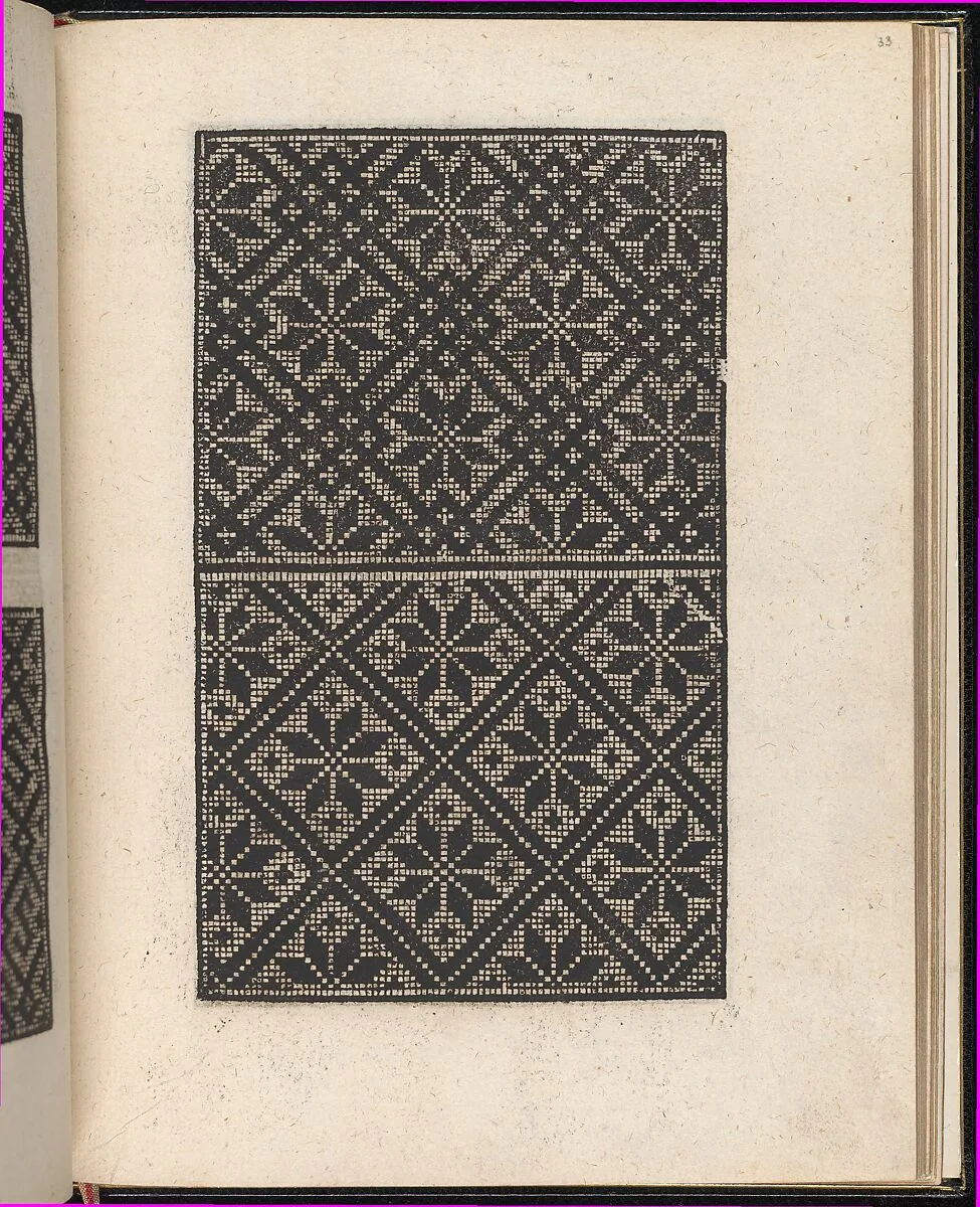 Page from Ein new kunstlich Modelbuch...(Page 33r) — Peter Quentel