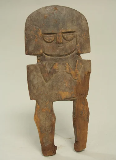 Double-sided Wooden Figure Carving