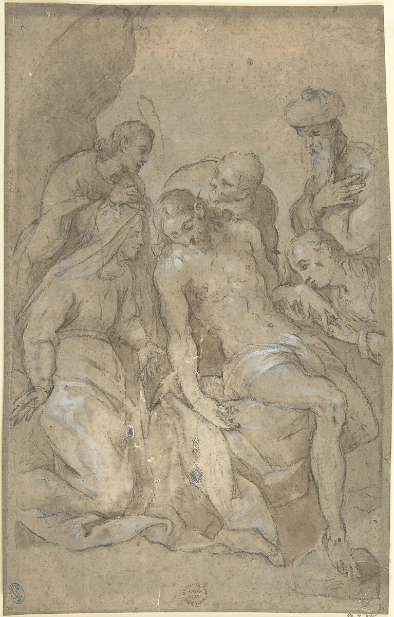 The Entombment — Anonymous, Italian, 16th century