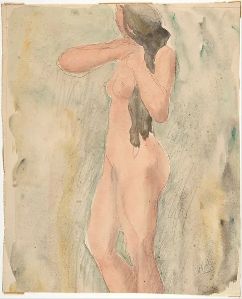 Standing Female Nude — Odilon Roche|Auguste Rodin