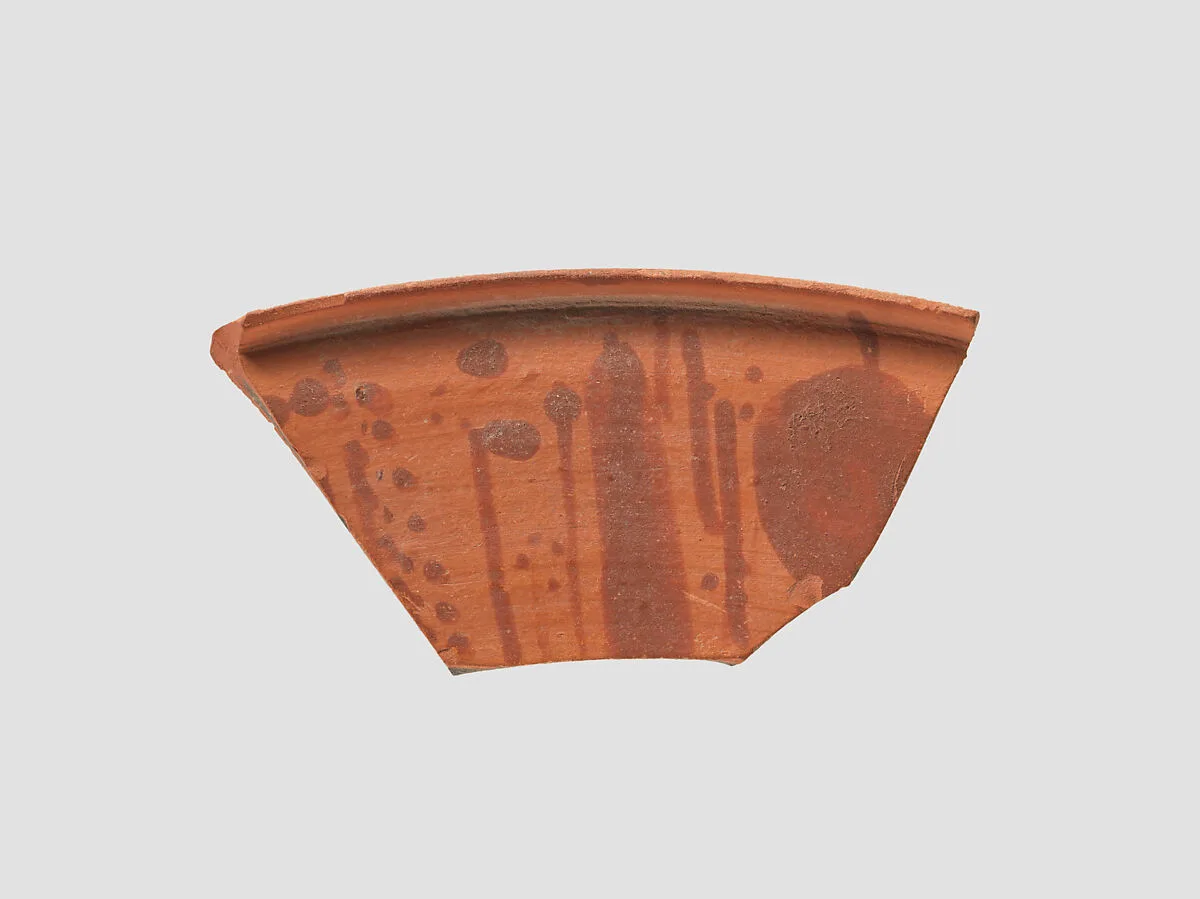 Fragment of painted ware — Unknown