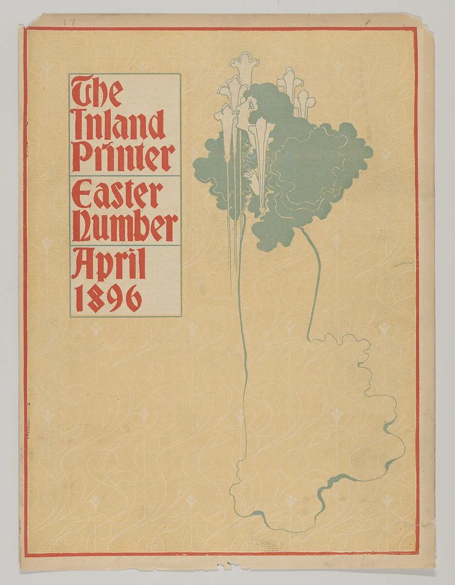 Cover: The Inland Printer, The Easter Number — The Inland Printer Company|Anonymous, American, 19th century