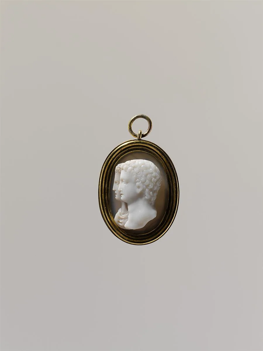 Jugate heads of Germanicus (15 B.C.–19 A.D.) and Agrippina (d. 33 A.D.) — Unknown