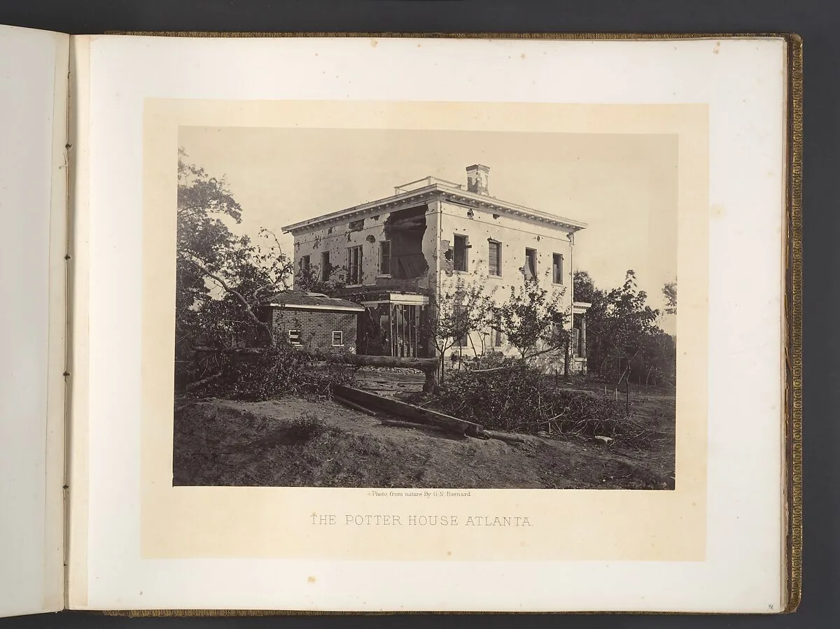 The Potter House, Atlanta — George N. Barnard