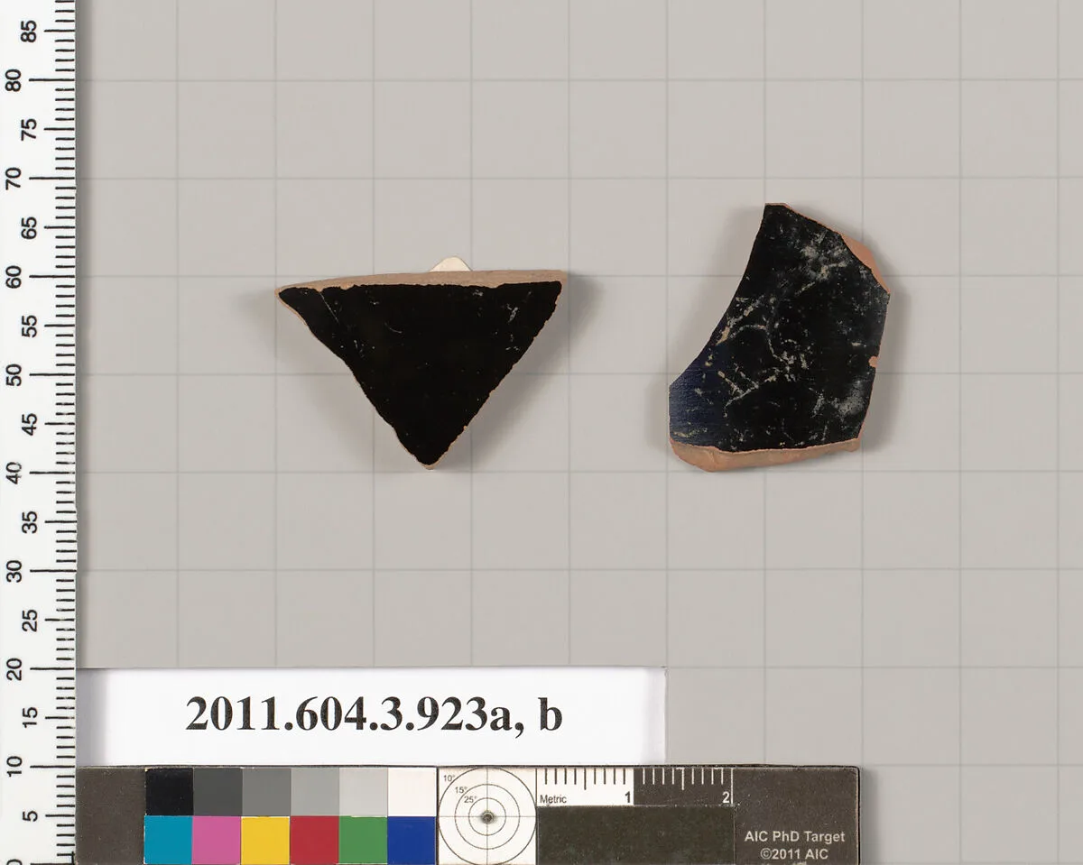 Terracotta fragments of lekythoi (oil flasks) — Unknown