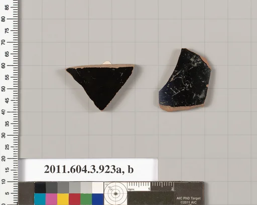 Terracotta fragments of lekythoi (oil flasks)