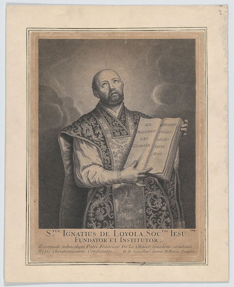 St. Ignatius of Loyola — Nicolas de Largillierre (or Largillière)|Cornelius Vermeulen|Nicolas Bazin