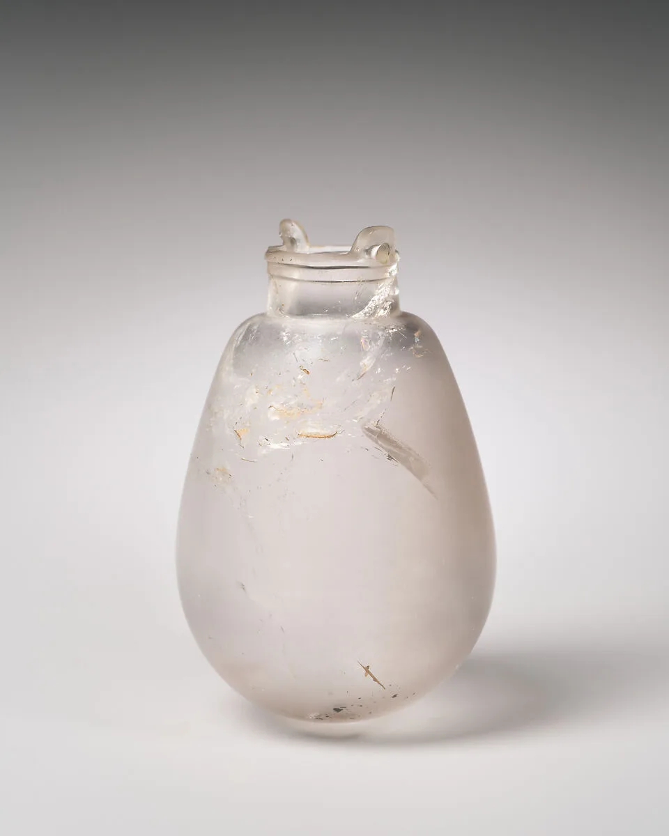 Rock crystal bottle — Unknown