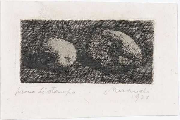 Still Life with Bread and Lemon — Giorgio Morandi