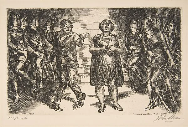 "Frankie and Johnnie" — John Sloan