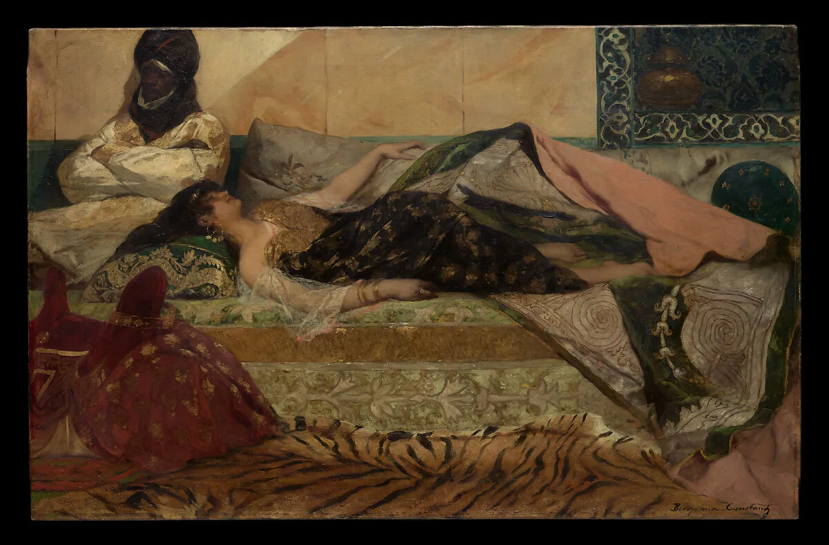 Odalisque — Benjamin-Constant (Jean-Joseph-Benjamin Constant)