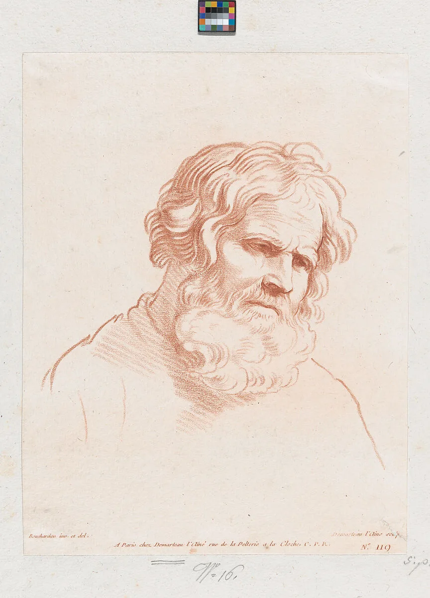 Ludovico XV, dedication page — Jean Daullé|Edme Bouchardon