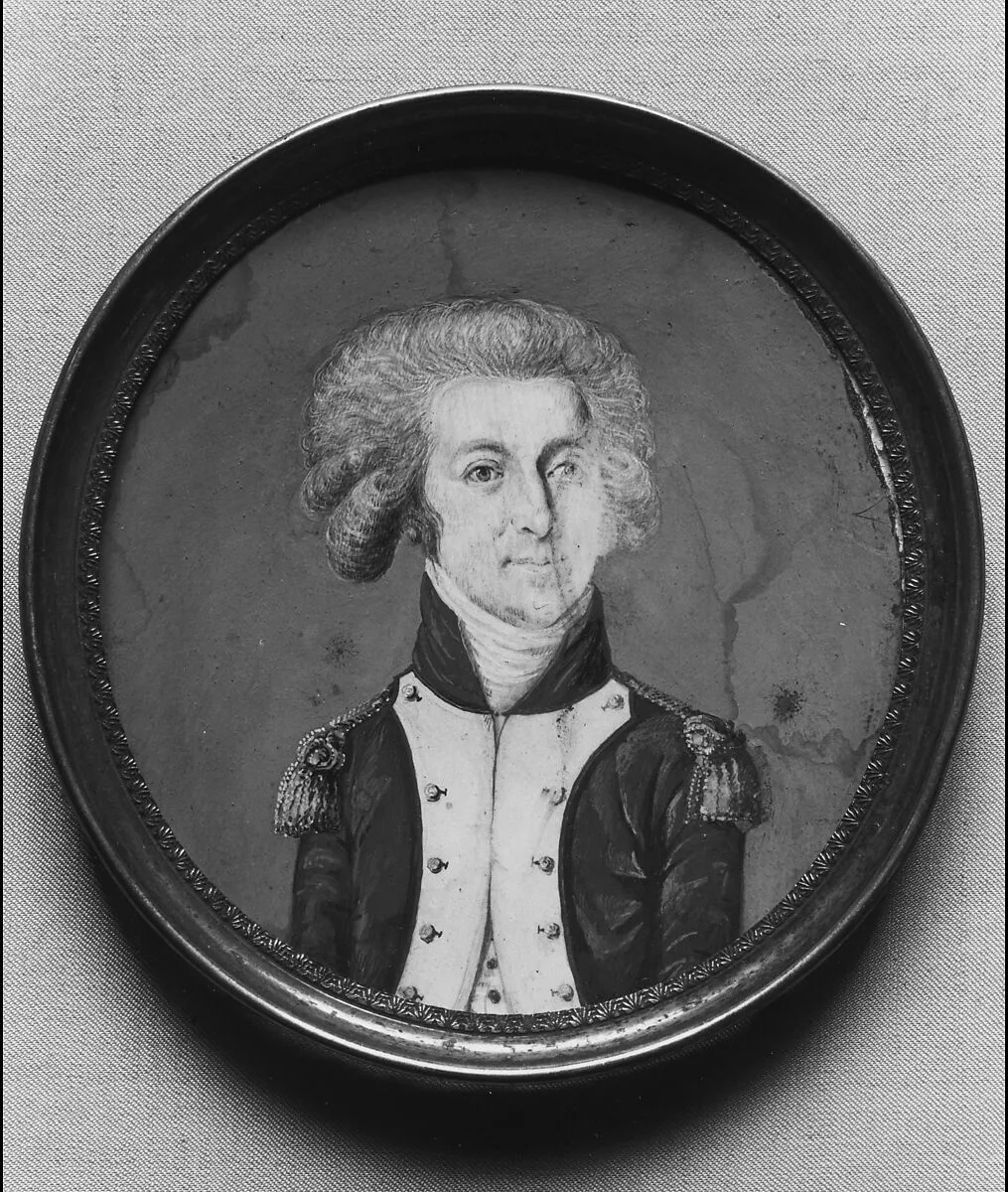 Portrait Miniature of the Marquis de Lafayette — Unknown