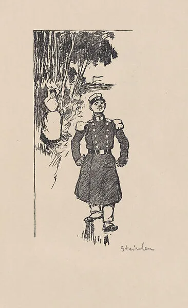 Dans la Vie (Proof for Book Illustration) — Théophile-Alexandre Steinlen