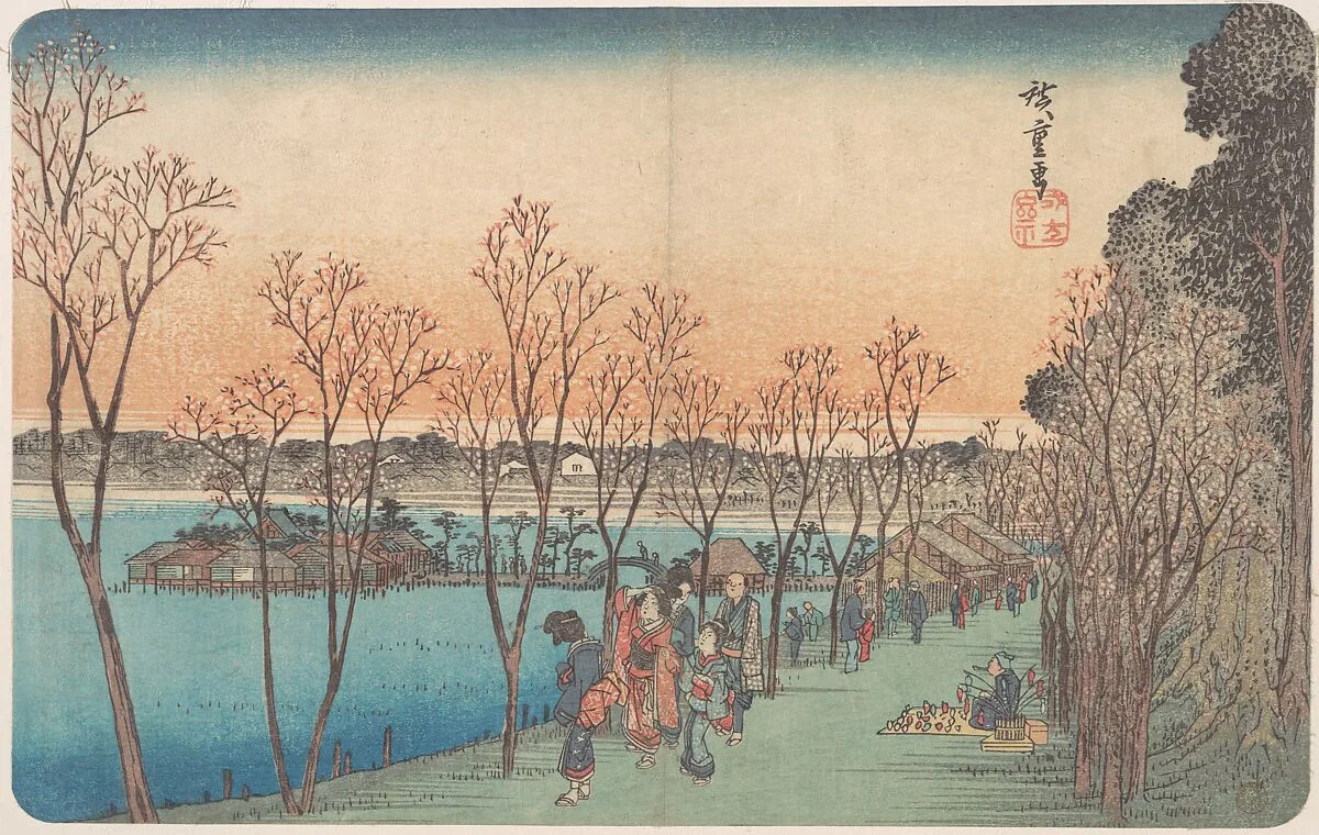 江戸名所 上野不忍の池|Ueno, Shinobazu no Ike — Utagawa Hiroshige