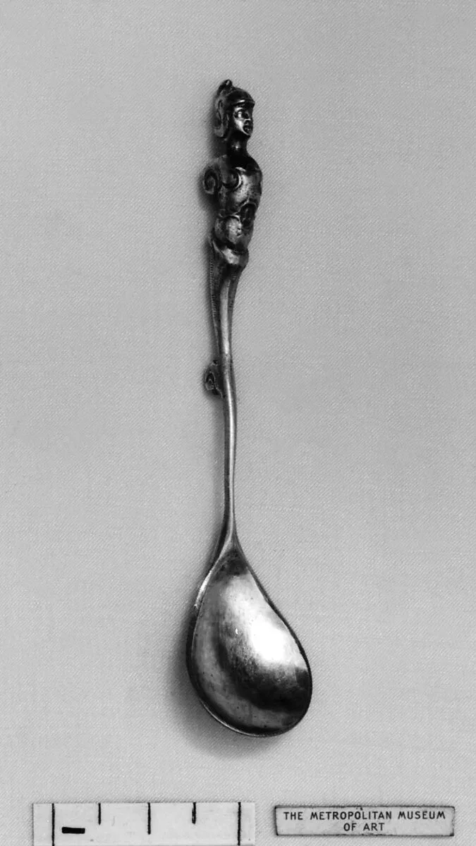 Salt spoon — Unknown