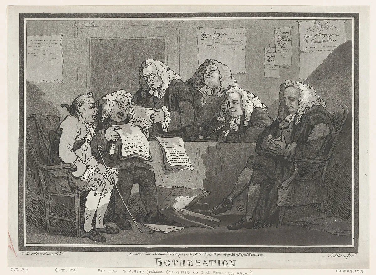 Botheration — William Hinton|Thomas Rowlandson|Samuel Alken