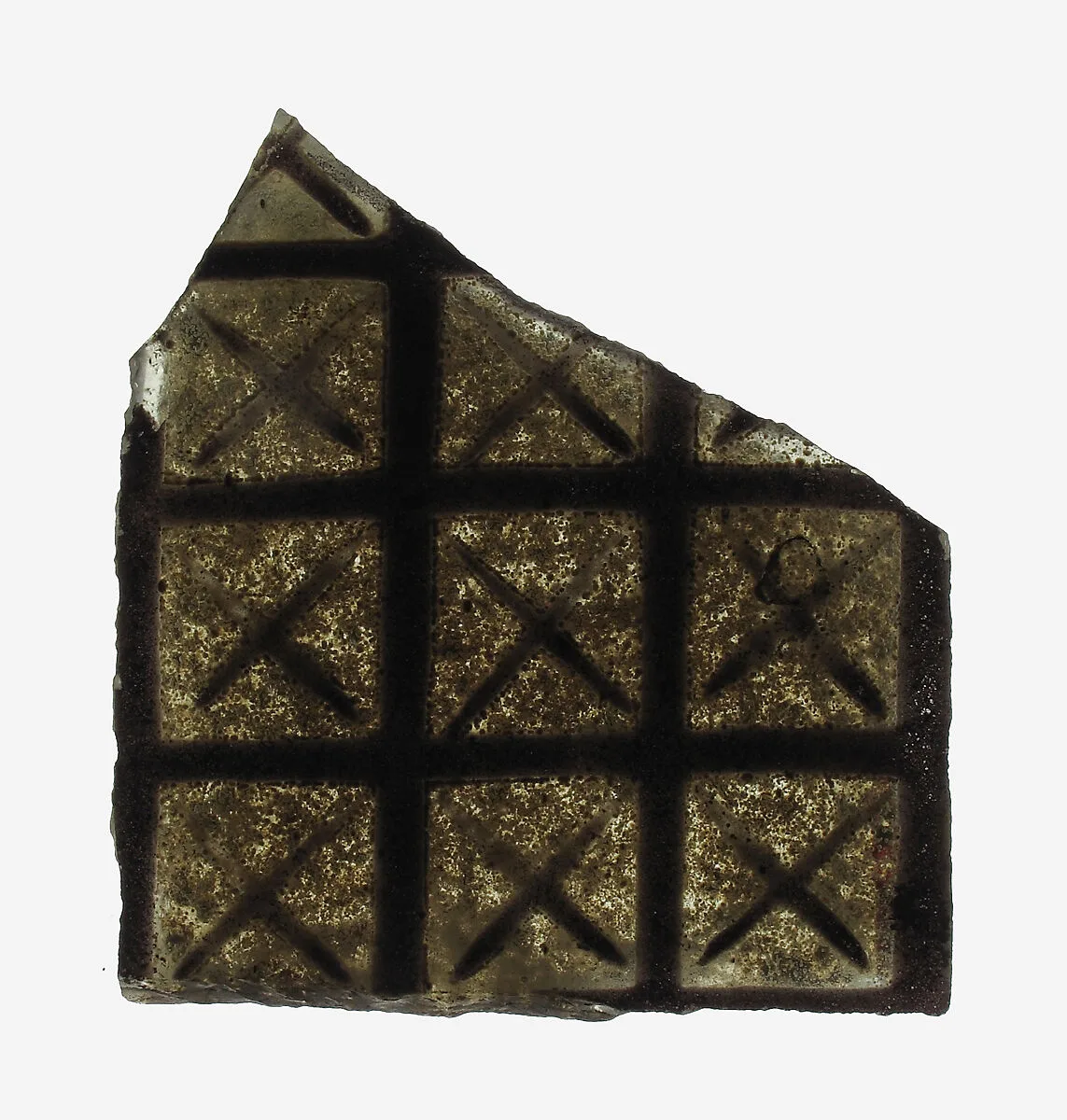 Glass Fragment — Unknown