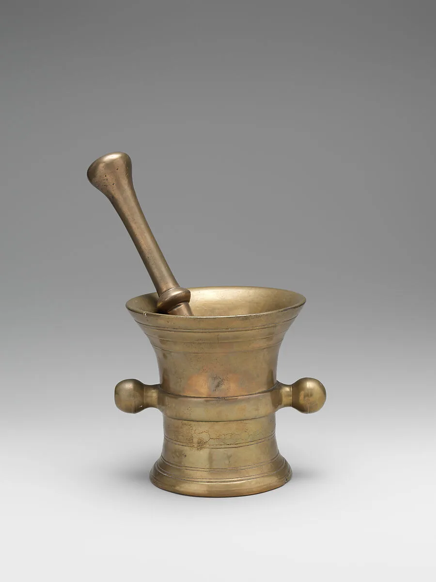 Mortar and pestle — Unknown
