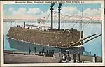 Mississippi River Steamboat, Loaded with Cotton, New Orleans, La. — Unknown