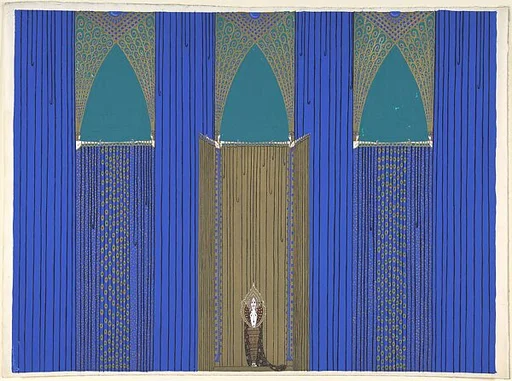 Stage Set: Design for "The Golden Fables" (1926) George White's Scandals, New York