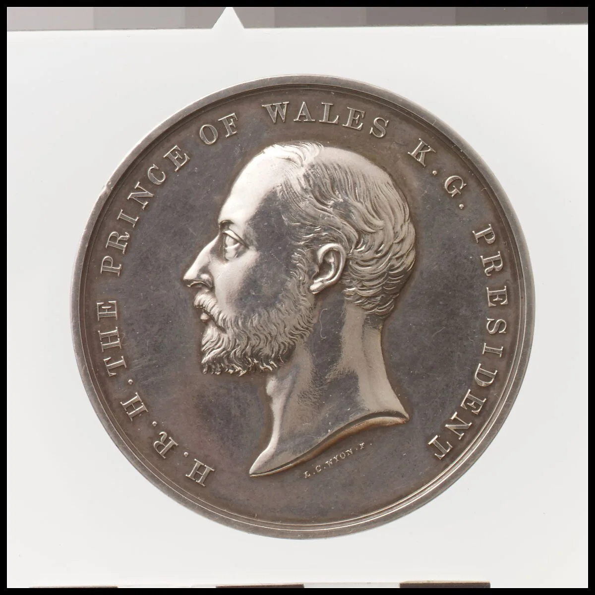 Prince Albert Technological Exam Medal — Leonard Charles Wyon