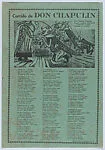 Ballad (corrido) of Mr Grasshopper (a middleman) who is shown receiving holy communion; a metaphor for peasant suffering under corrupt landowners — Taller de Gráfica Popular|Leopoldo Méndez