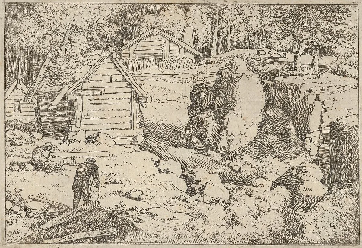 The Carpenter — Allart van Everdingen