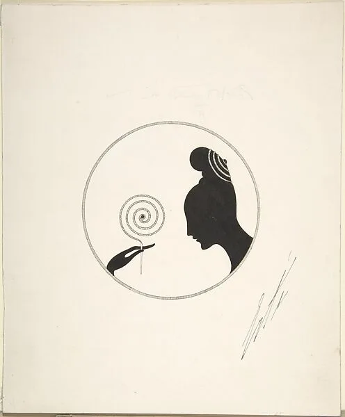 Design for comb, 1921 — Erté (Romain de Tirtoff)