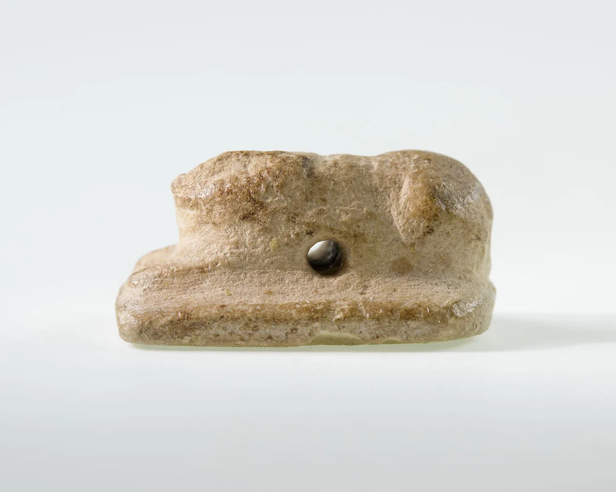 Lion-shaped stamp seal with name of Amenemhat II — Unknown