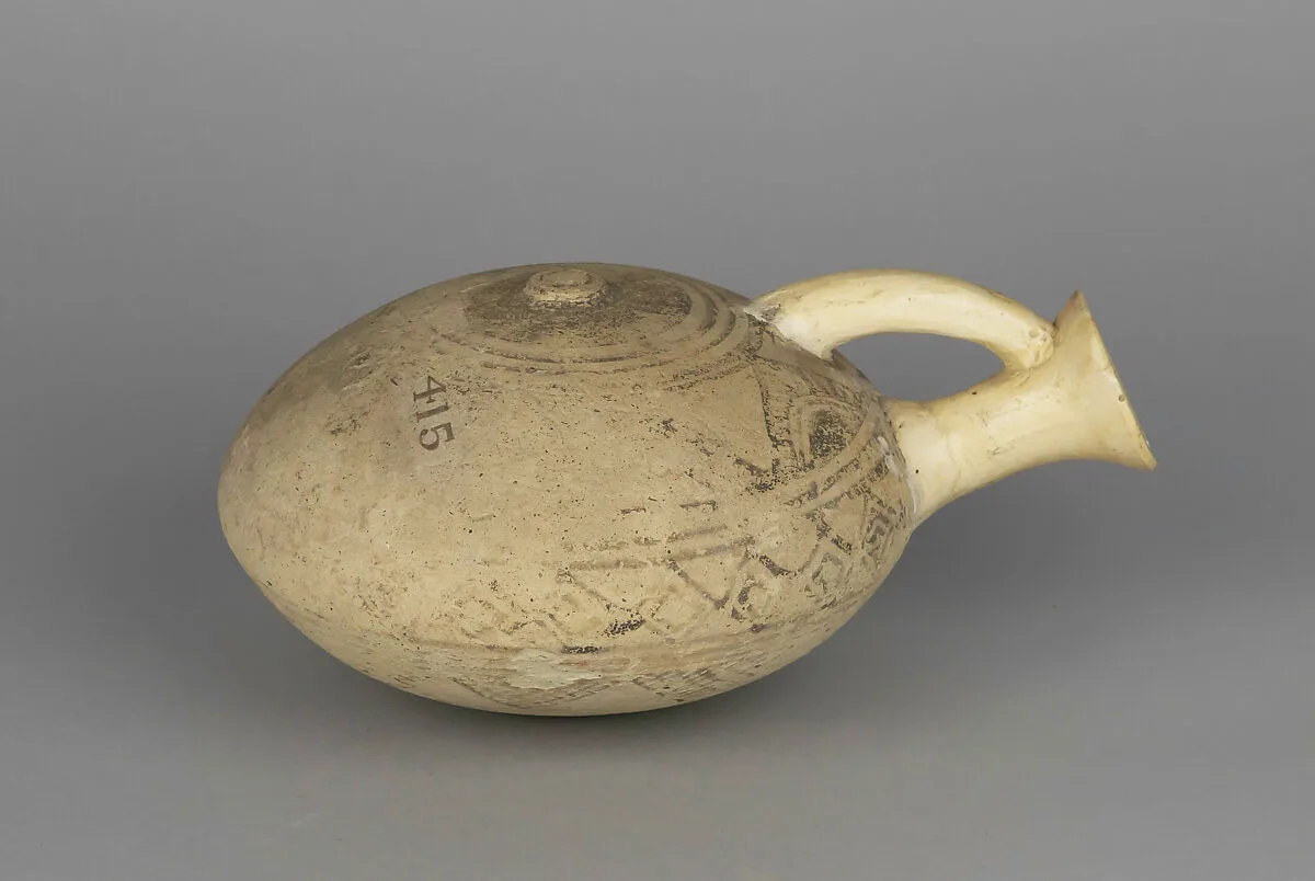 Flask, lentoid — Unknown