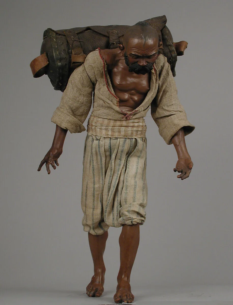 Man with back pack — Unknown