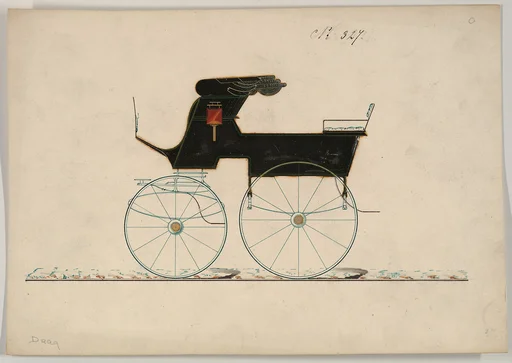 Design for Stanhope Phaeton "Drag," no. 327