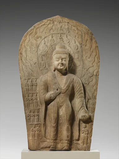 北魏太和十九年(?) 石雕燃燈佛像(定光佛)|Buddha Dipankara (Dingguang)