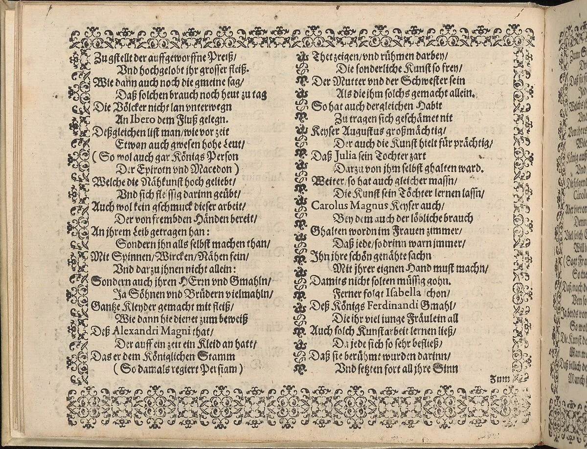 Newes Modelbuch in Kupffer (Page, 6v) — Johann Sibmacher