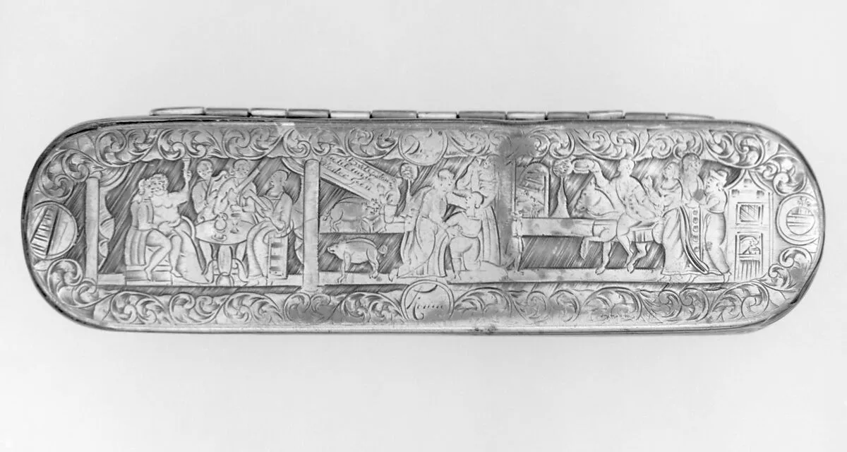 Tobacco box — Unknown