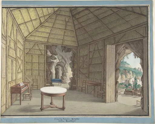 Dining Room, Villa Barbaja, Naples