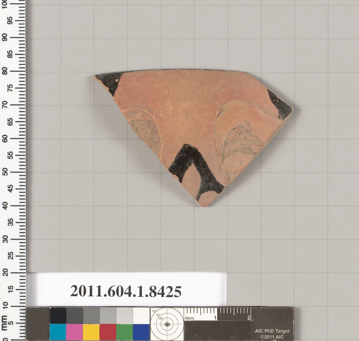 Terracotta rim fragment of a kylix (drinking cup) — Unknown