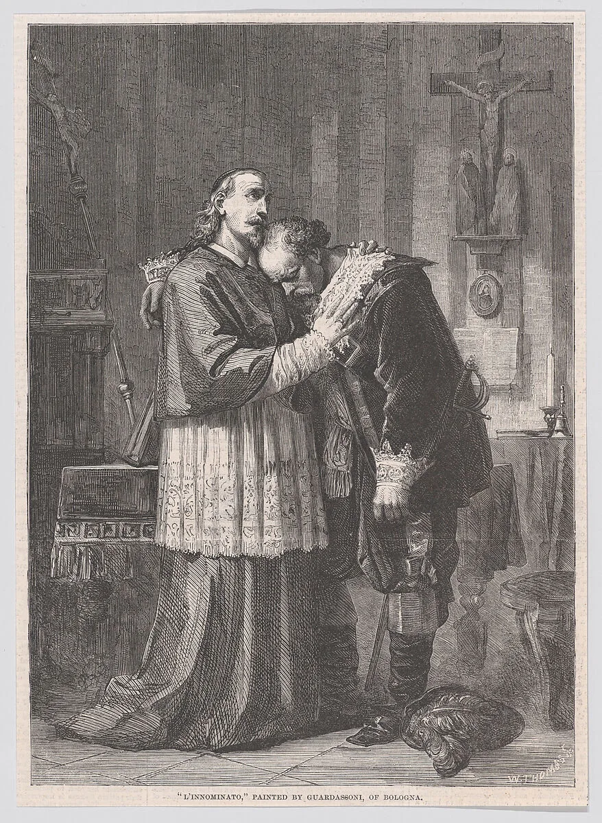 L'Innominato, from "Illustrated London News" — William Luson Thomas|Alessandro Guardassoni